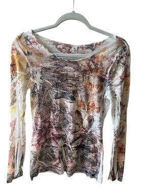 ‘Art you Wear’ Long Sleeve Top - Size Large